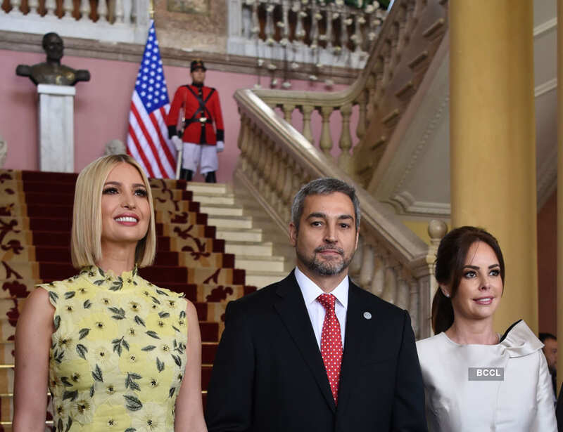 Alluring photos from Ivanka Trump's Paraguay visit