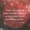 On the choices we make