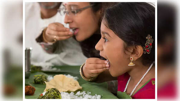 Eating with hands