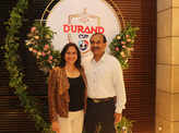 Celebs attend the party to celebrate the success of Durand Cup tournament