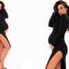 Article image for: Pregnant Amy Jackson slays it in black in her latest <i class="tbold">maternity shoot</i>