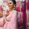 Photo: Amruta Khanvilkar looks ravishing in this pink saree