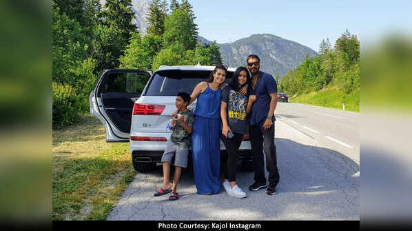Ajay Devgn admits constant spotlight on kids Nysa and Yug affects him