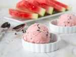 Watermelon Chocolate Chip Sorbet