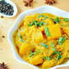 Kaddu ki sabzi and poori