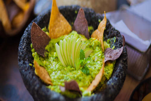 Green Apple and Mint Guacamole