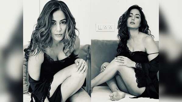 Sensuous in night wear