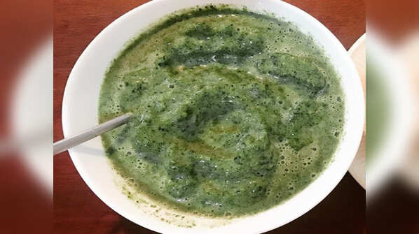 Pea puree