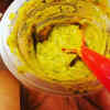 Spinach and sweet potato puree