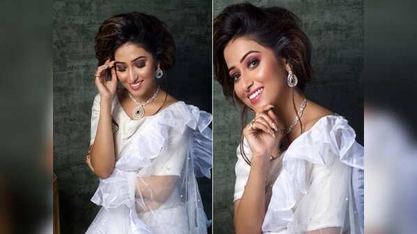 Ruffled look