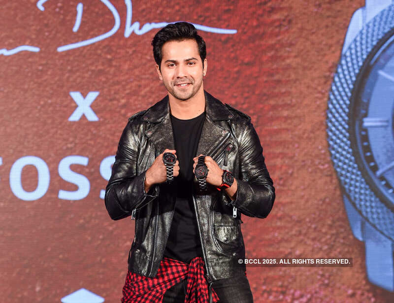 Varun Dhawan launches limited-edition of a watch brand