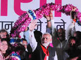 In pics: PM Modi accorded grand welcome on return from US