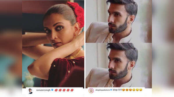 Ranveer and Deepika let emojis do the talking