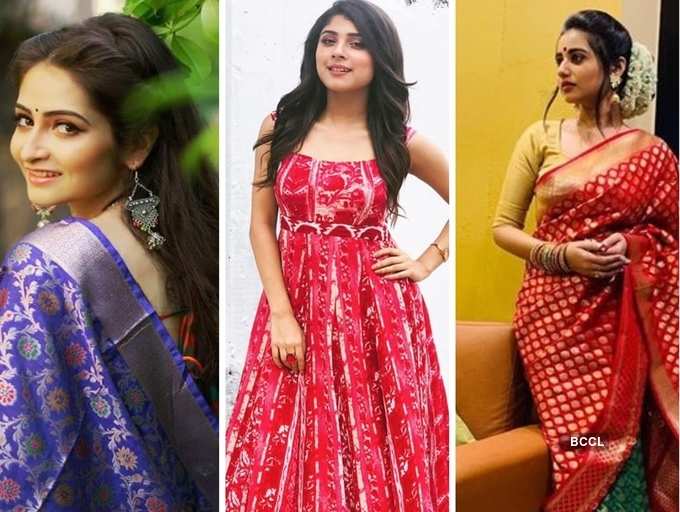 Durga Puja 2019: Take fashion inspiration from these Bengali TV actresses​