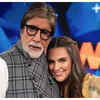 Photo: Neha Dhupia has a major fan-girl moment as she shares a frame with Amitabh Bachchan
