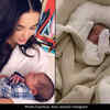 ​Amy Jackson indulges in some cuddle time with baby Andreas