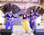 Ladies go traditional at this do