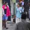 Article image for: Varun Dhawan and Sara Ali Khan gets snapped on the sets of 'Coolie No. 1!