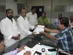 NCP leader Ajit Pawar files his nomination papers from Baramati