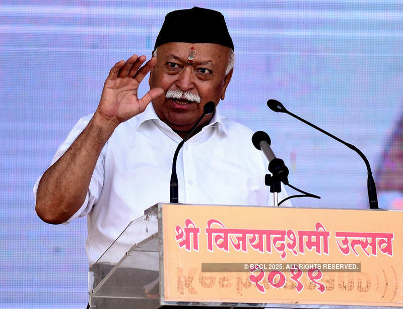 RSS celebrates foundation day on Vijayadashami