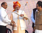 These pictures will show how PM Narendra Modi celebrated Dussehra
