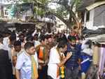 BJP MLA Atul Bhatkhalkar campaigns in Malad East