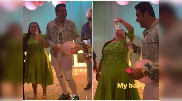 Fun time with Krushna and Bharti