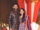 Guests have a gala time at Ashmitha and Abhinay's pre-wedding party