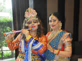 Ladies enjoy at a get-together party