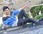 Darshan Raval promotes his new single in the city