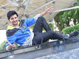 Darshan Raval promotes his new single in the city