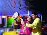 Colourful pictures from Karva Chauth celebrations across India