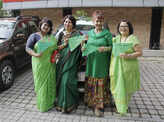Kolkatans take part in a car rally