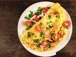 Oats omelette