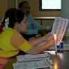 Power cut at a polling booth in Pune's Shivaji Nagar; voting underway.