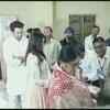 Bollywood actor Ritesh Deshmukh, his wife Genelia D'Souza and family cast their votes at a polling booth in Latur.