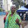 Senior citizen Laxmi  kurhade 70 came alone to the polling centre and struggled to find her name. She first went to the wrong booth and was sent back downstairs by officials. "My family doesn't live with me so I have nobody to accompany me," she said