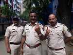 Mumbai policemen cast their vote