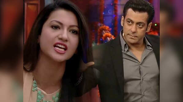 Gauahar Khan and Tanishaa's fight: