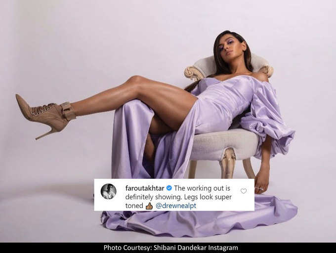 ​Farhan Akhtar swoons over girlfriend Shibani Dandekar’s toned legs in latest Instagram post