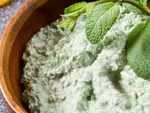 Mint and milk face pack