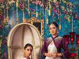 Beautiful pictures of the festive collection launched by Nish designs...
