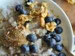 Buckwheat and chia seed porridge