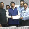Devendra Fadnavis collects his winning certificate