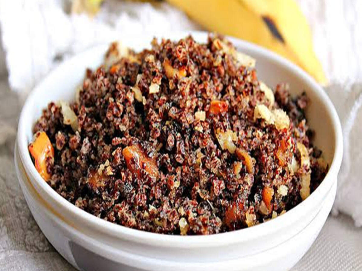 Ragi Aval Puttu Recipe