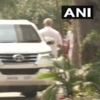 Haryana CM Manohar Lal Khattar leaves from the residence of BJP working president JP Nadda
