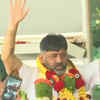 Article image for: Senior Congress leader DK Shivakumar gets hero's welcome in Bengaluru