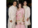 Akshay Kumar shows up with Twinkle and Aarav