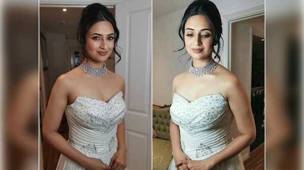 All set to walk the red carpet