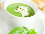 Broccoli spinach soup